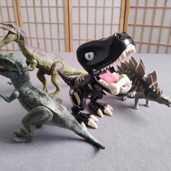 LOT OF INTERACTIVE DINOSAURS KID GALAXY LIGHTS & SOUND FIGURES ZOOMER CHOMPLINGZ - Picture 6 of 6